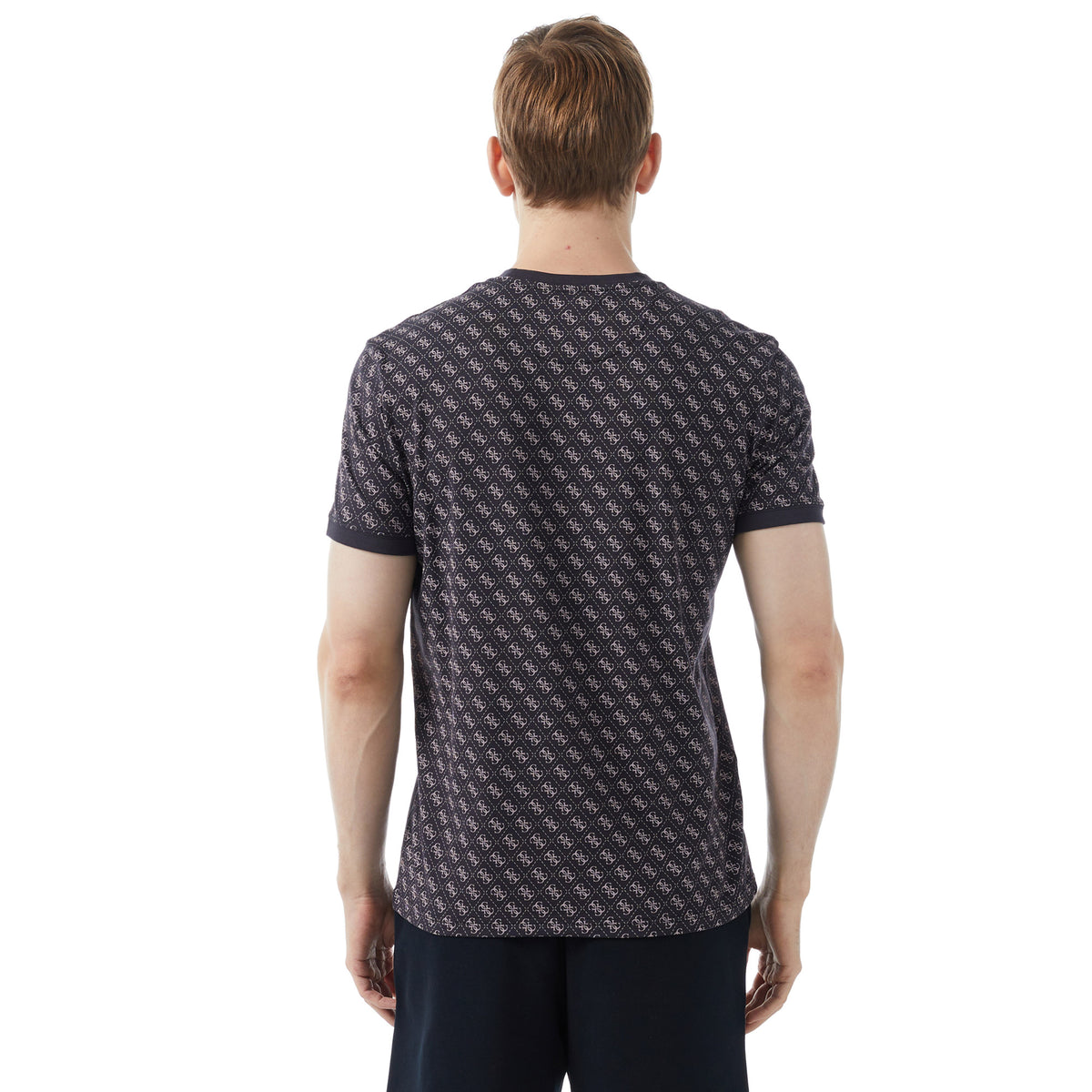 Guess Jamey Mid Organic Erkek Siyah T-shirt