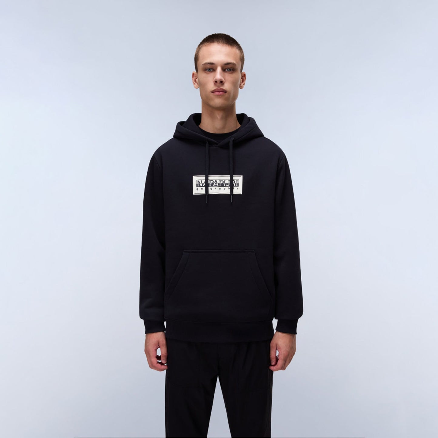 Napapijri B-box Erkek Siyah Sweatshirt