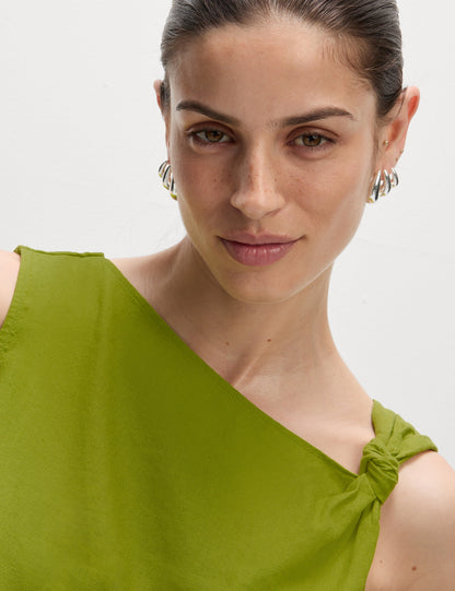 Twist Linen Top