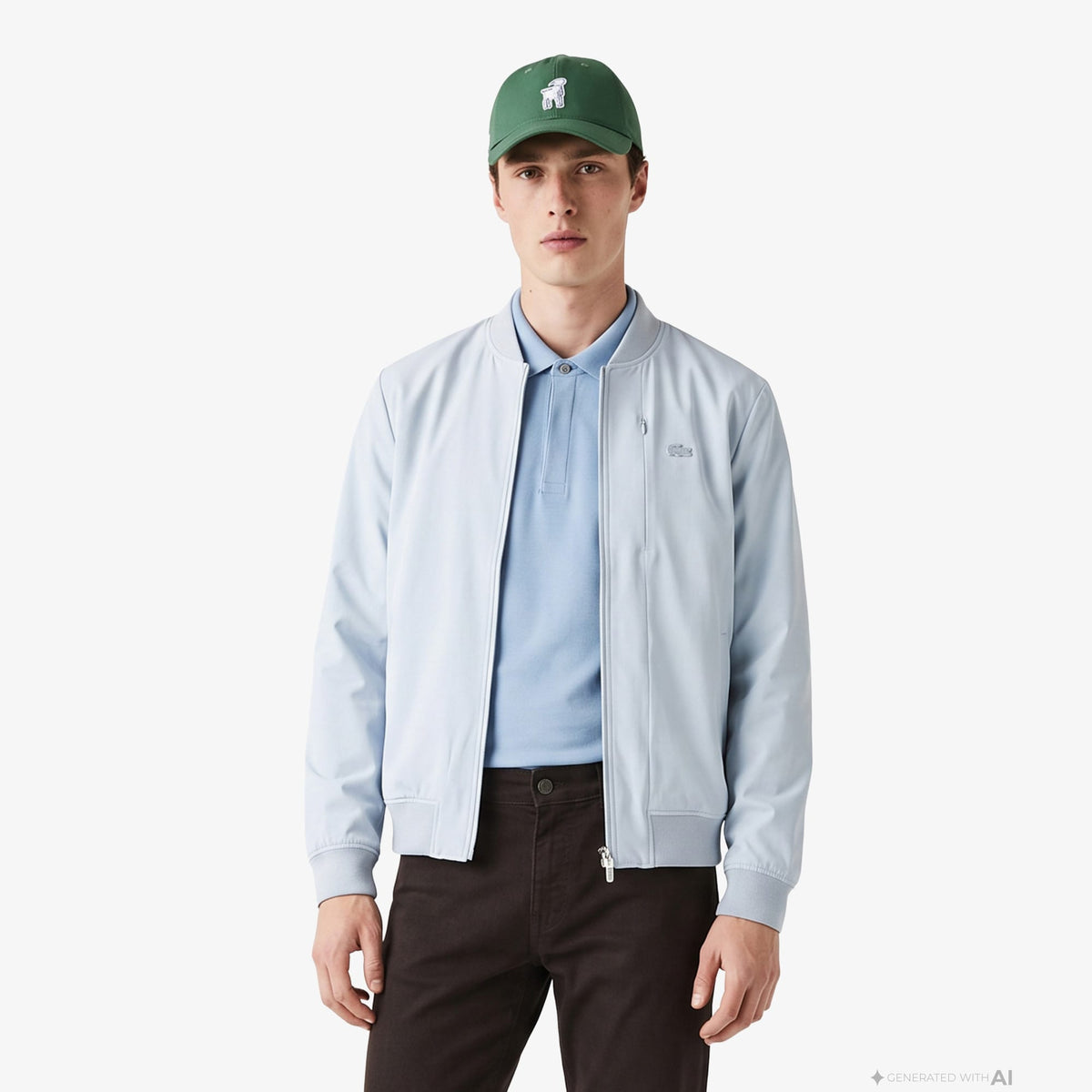 Lacoste Regular Fit Erkek Gri Ceket