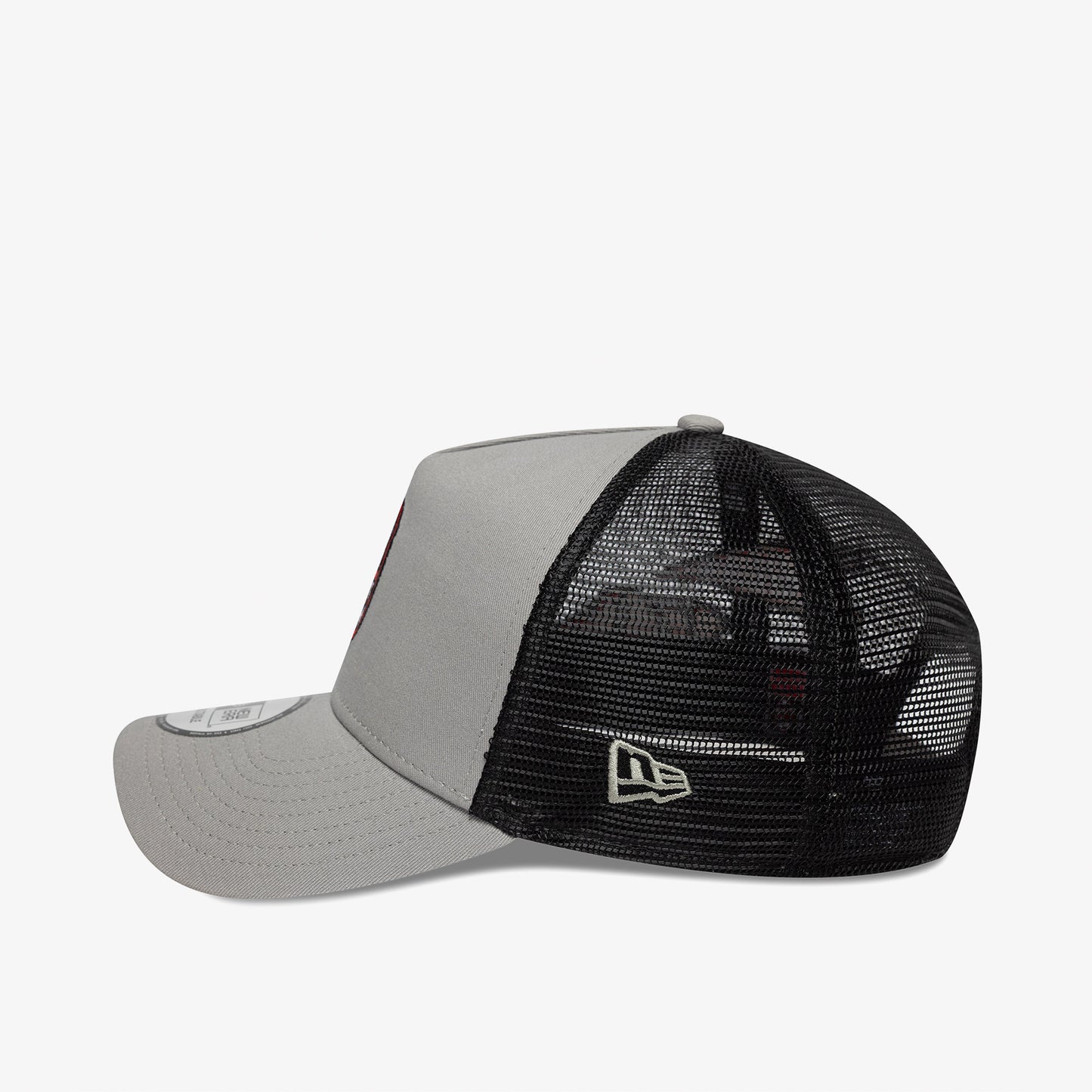 New Era Patch Trucker Ac Milan Unisex Gri Şapka