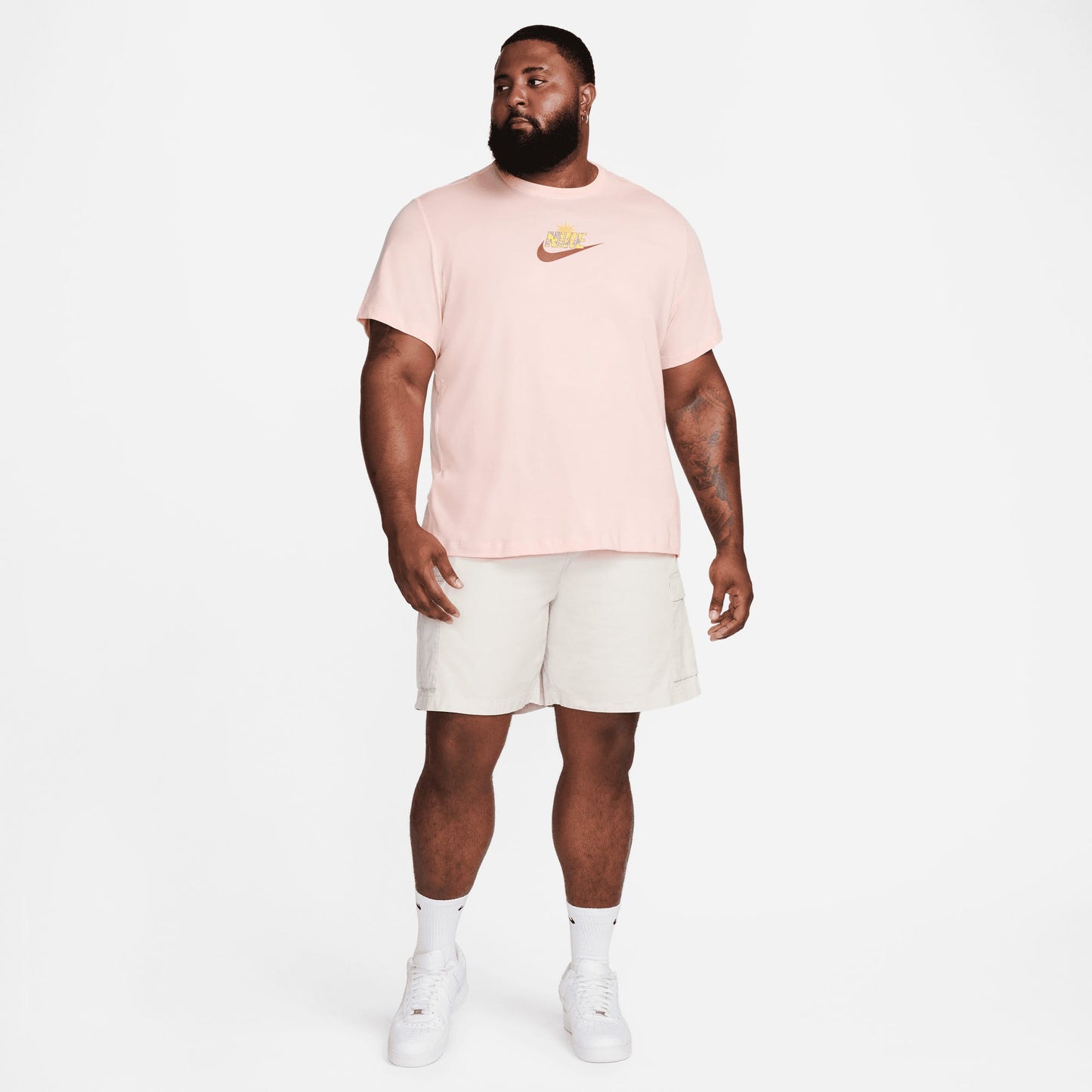 Nike Sportswear Erkek Pembe T-shirt