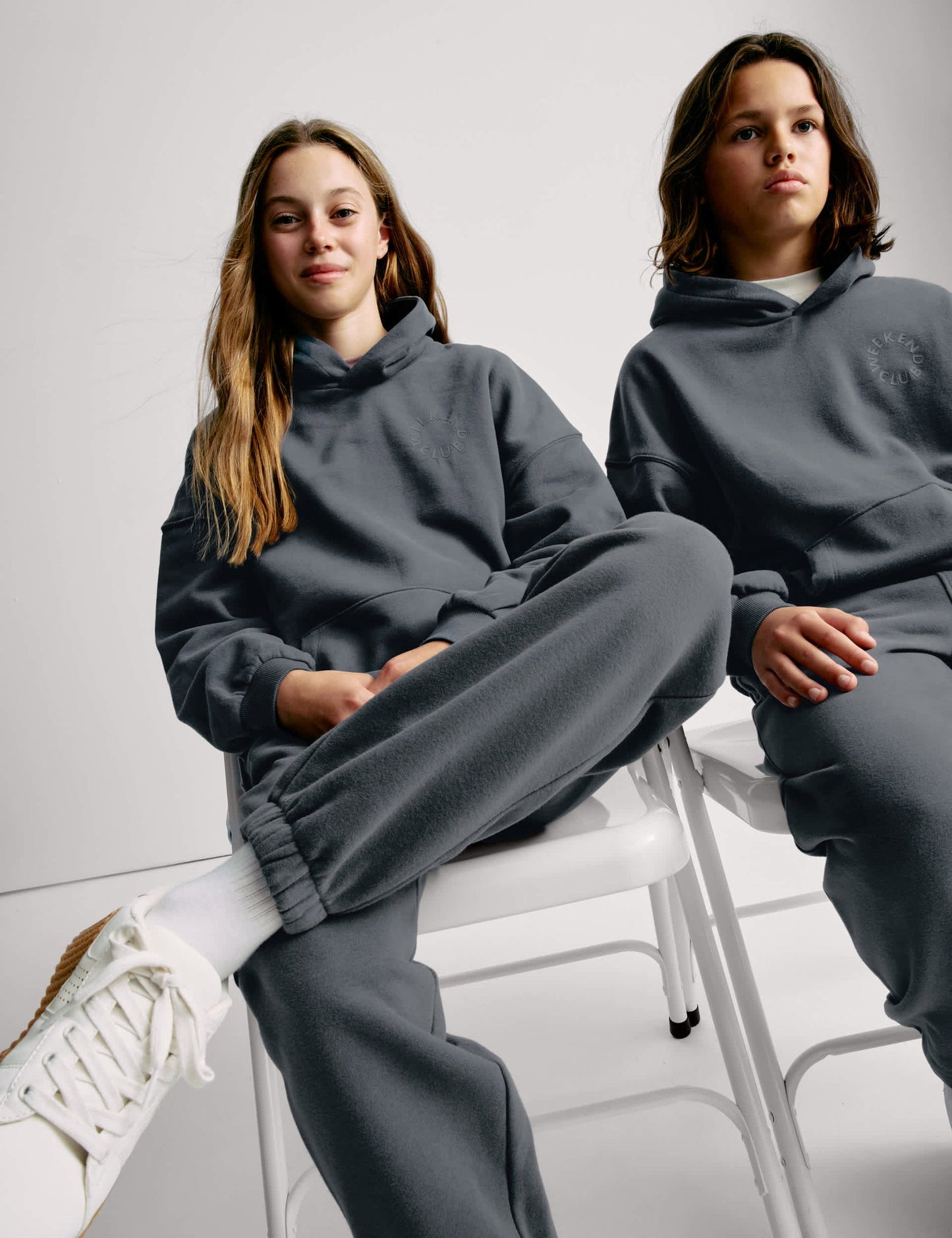 Pamuk Karışımlı Kapüşonlu Sweatshirt (6–16 Yaş)