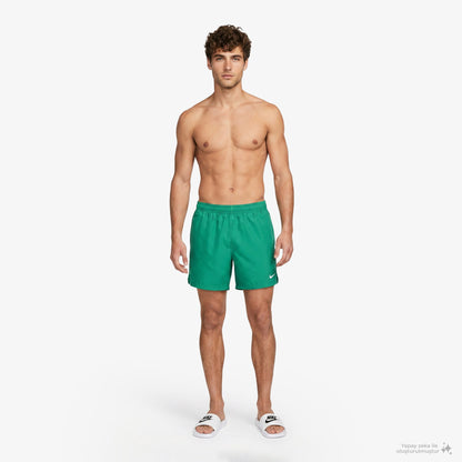 Nike Swim Breaker Solid Essential Erkek Yeşil Deniz Şortu