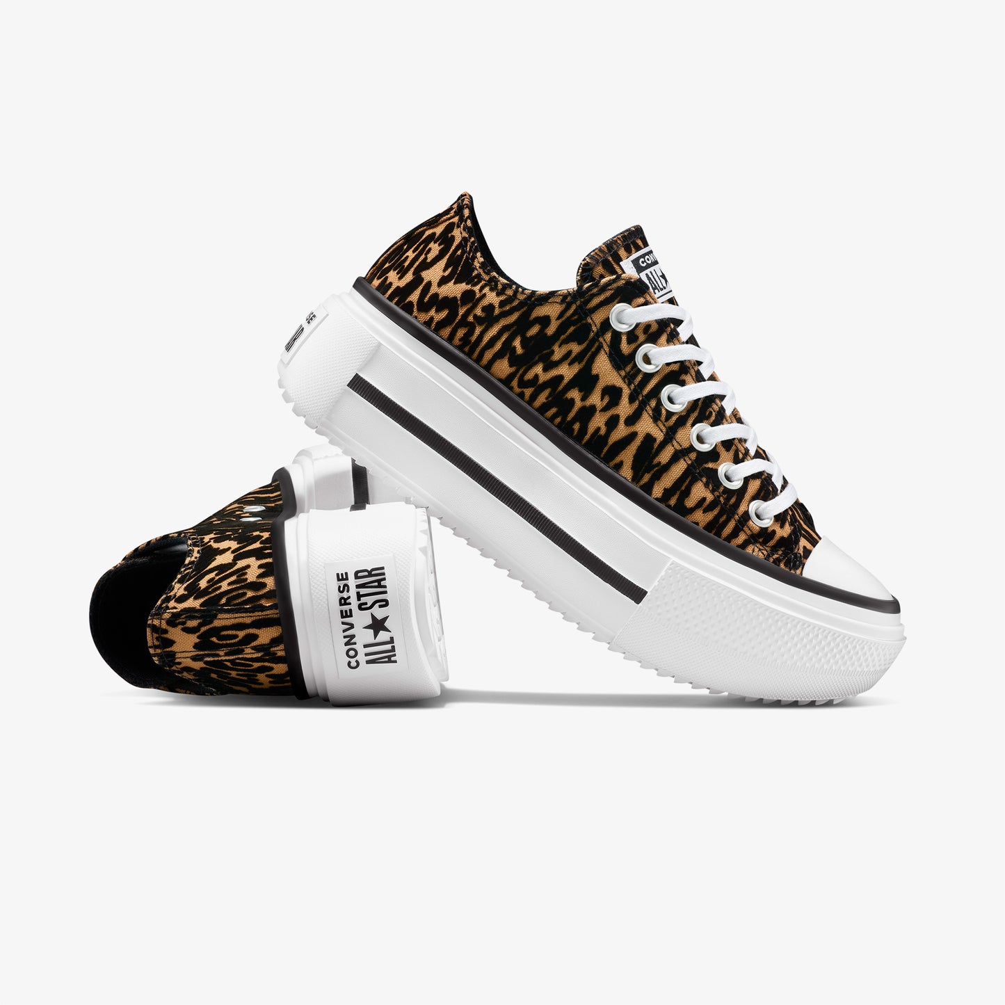 Converse Chuck Taylor All Star Lift Double Stack Unisex Kahverengi Sneaker