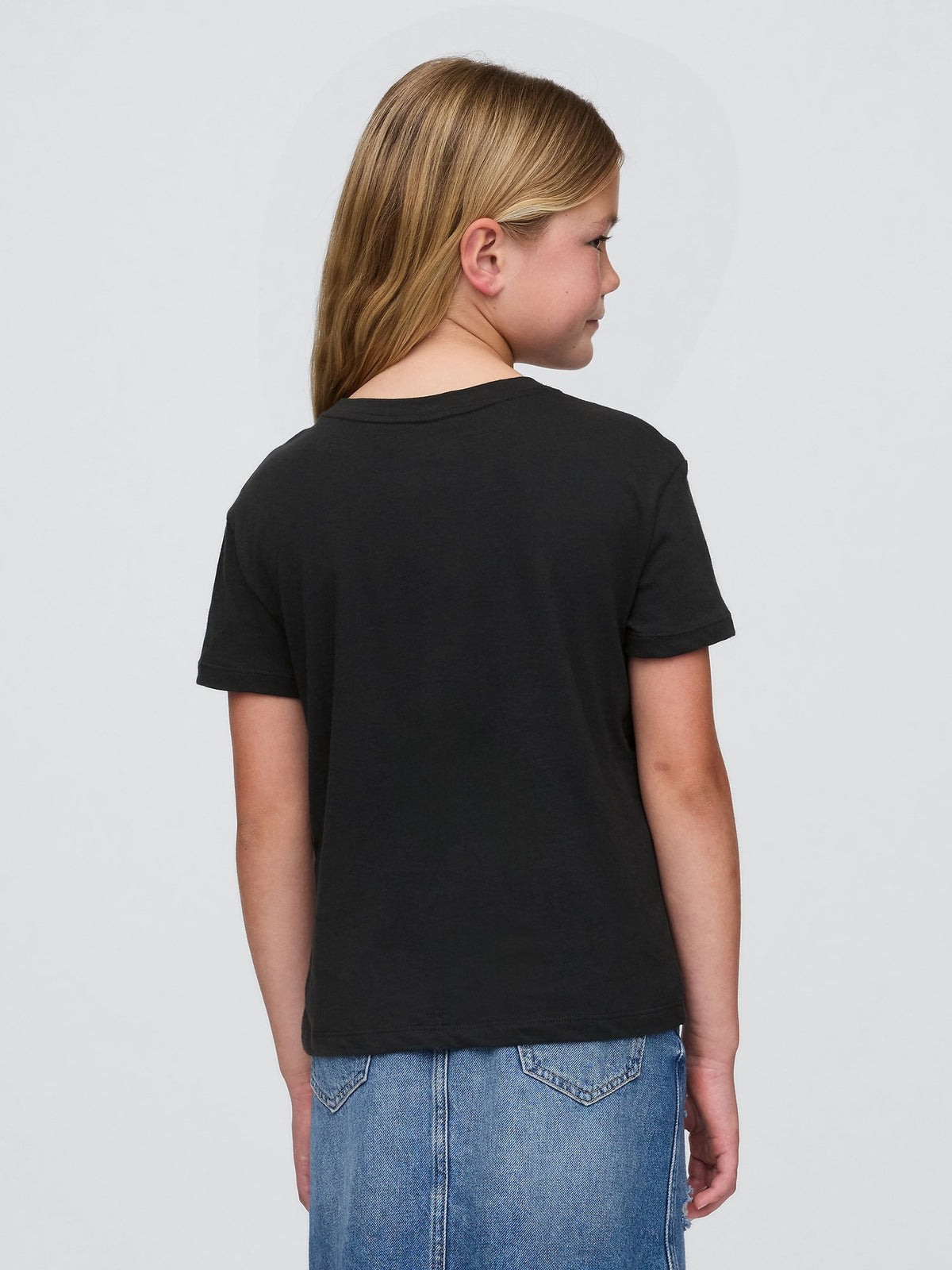 Siyah Relaxed Grafik T-shirt