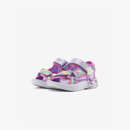 Skechers Unicorn Dreams Çocuk Mor Işıklı Sandalet