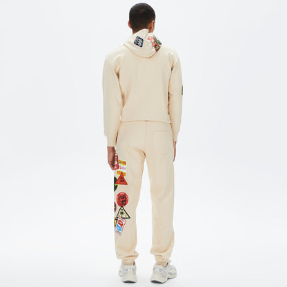 Market Hard Sweat Erkek Krem Eşofman Altı