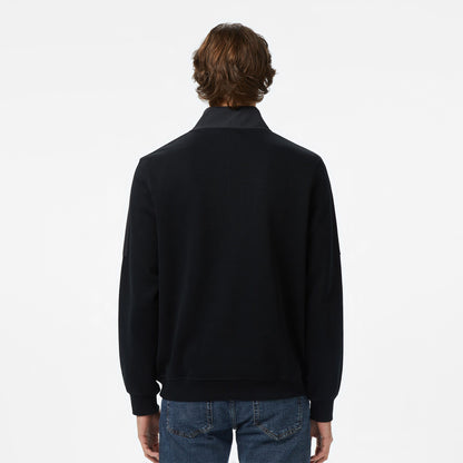 Lacoste Yarım Fermuarlı Erkek Siyah Sweatshirt