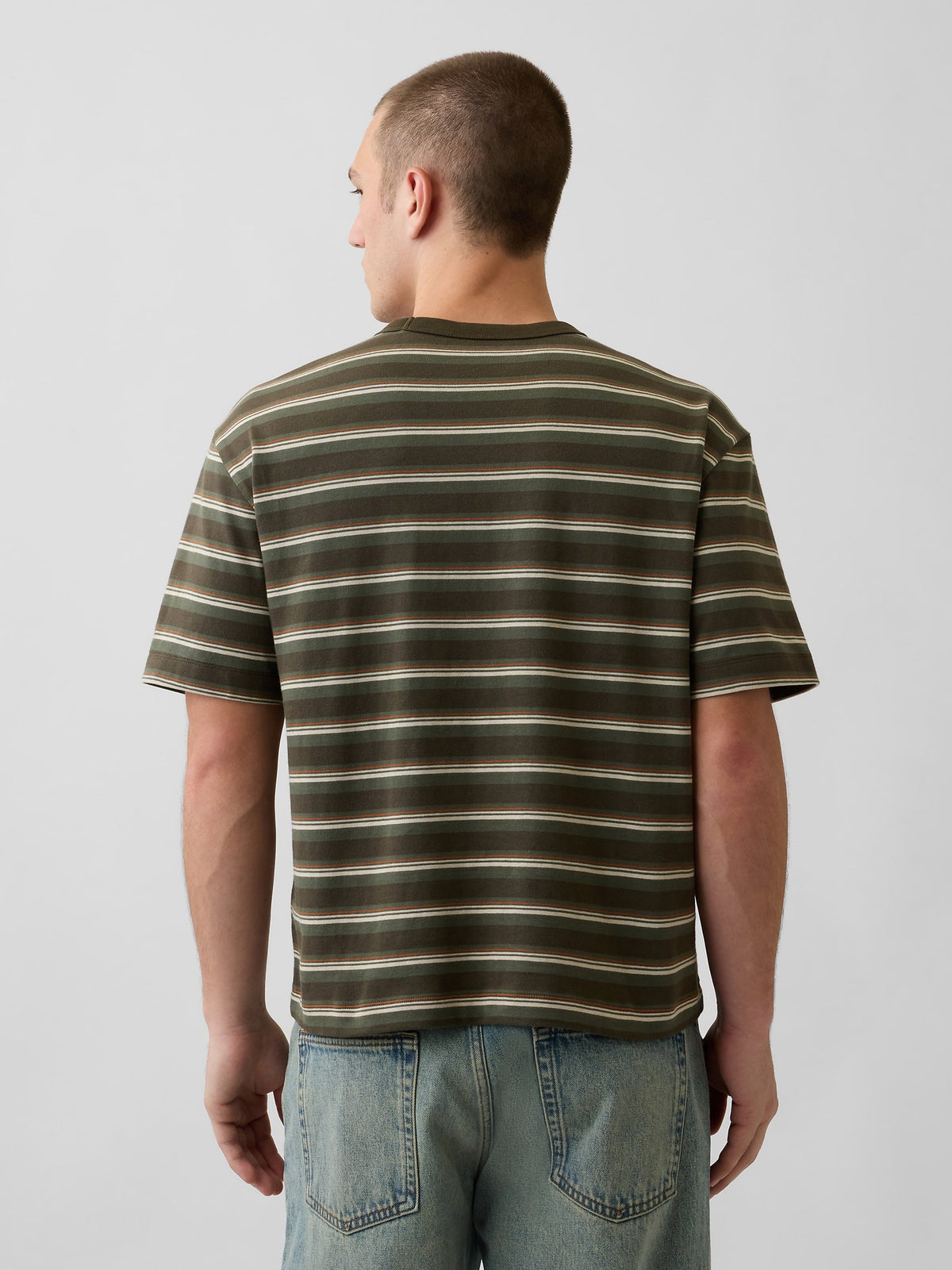Yeşil Heavyweight Crop T-shirt