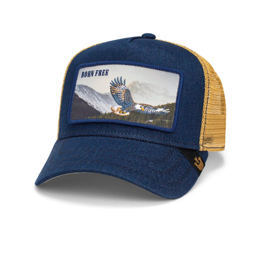 Goorin Bros Born Free Unisex Lacivert Şapka