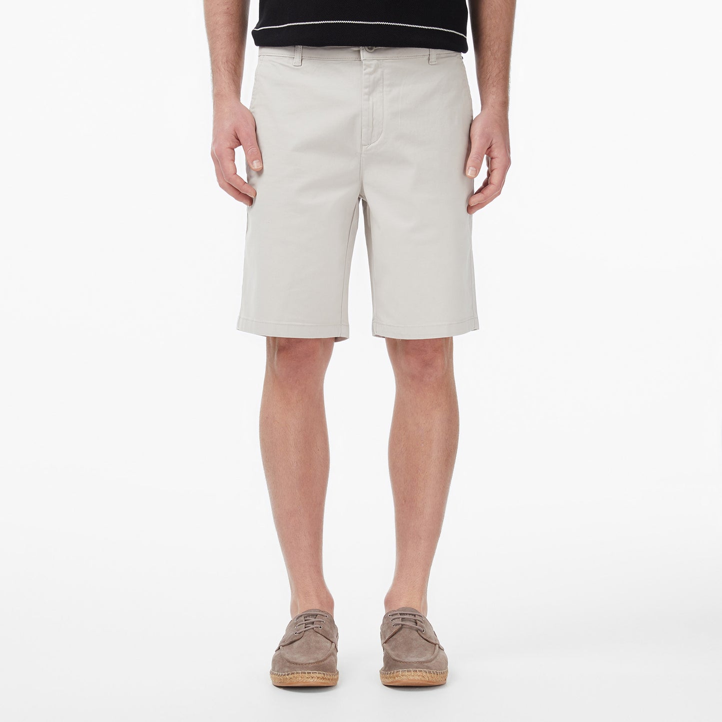 Nautica Erkek Gri Regular Fit Chino Şort