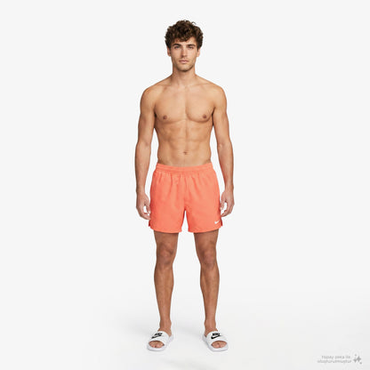 Nike Swim Breaker Solid Essential Erkek Turuncu Deniz Şortu