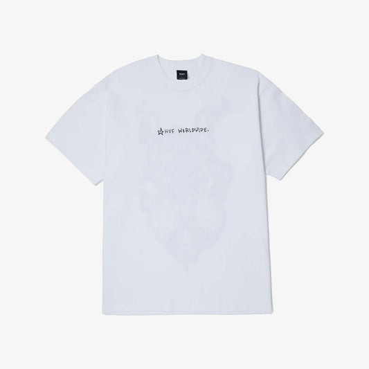 Huf Ferrell Erkek Beyaz T-shirt