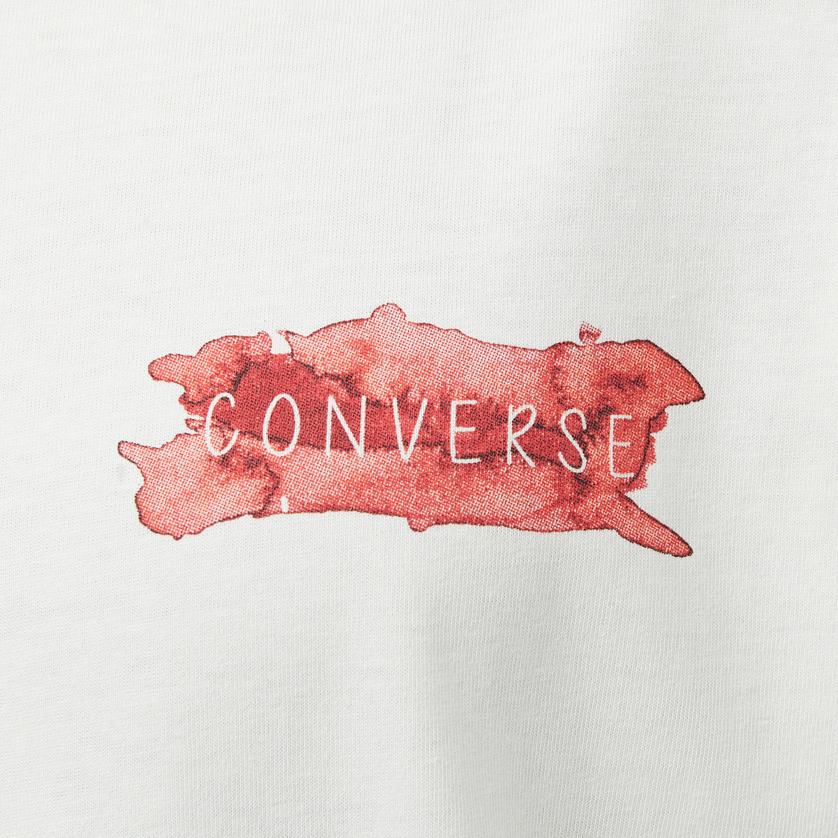 Converse Regular Fit Erkek Krem T-shirt