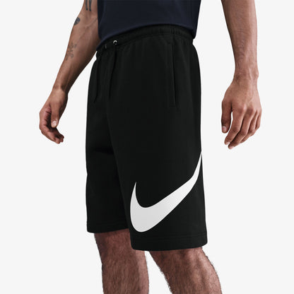 Nike Club Fleece Erkek Siyah Şort