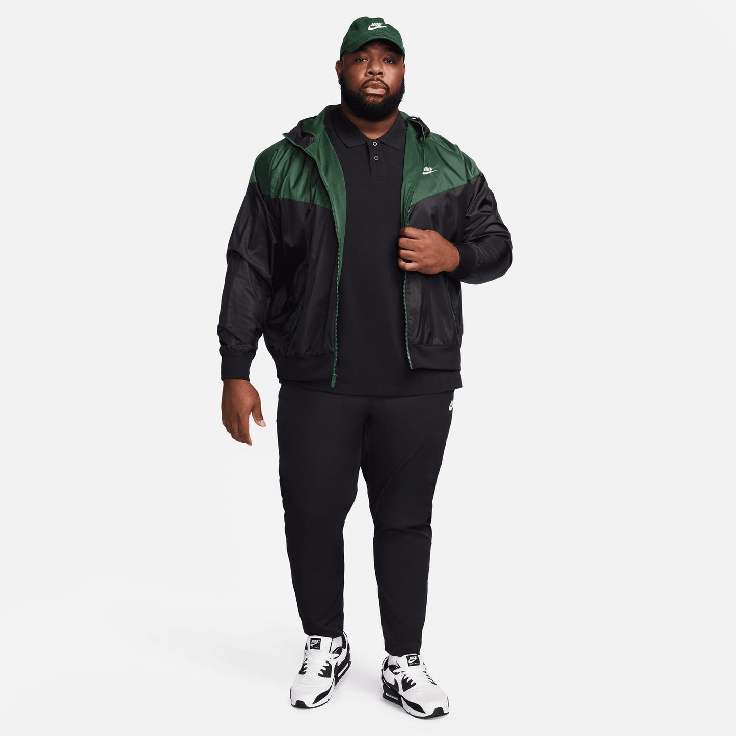 Nike Club Erkek Siyah Polo