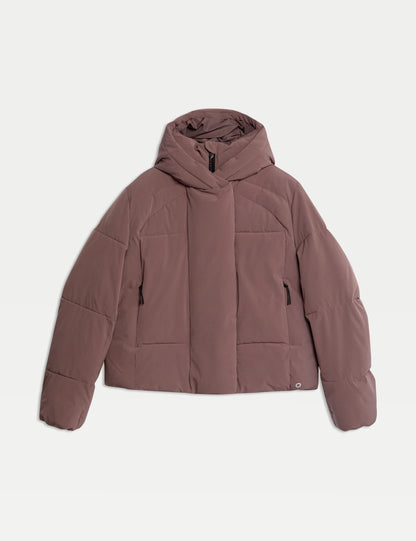 Stormwear Kapüşonlu Kısa Puffer Ceket