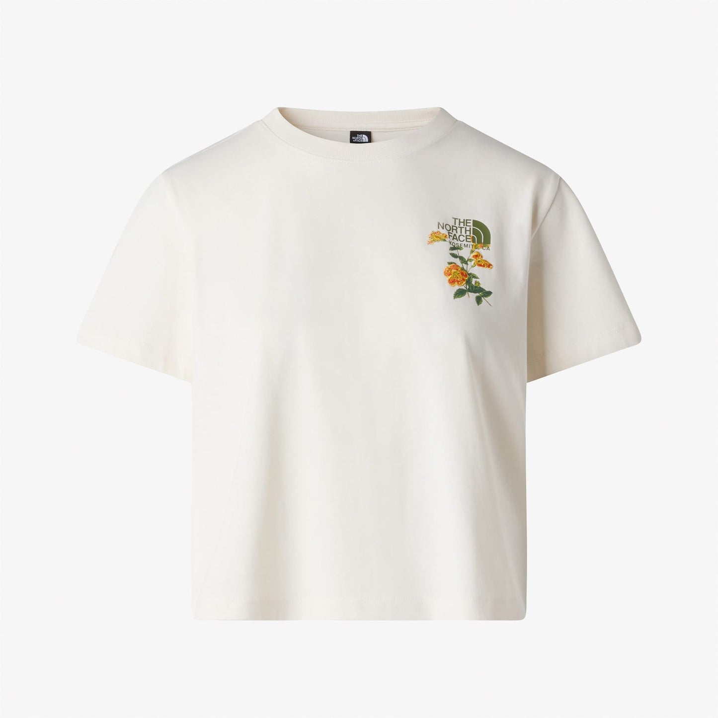 The North Face Flora Embro Regular Kadın Beyaz T-shirt