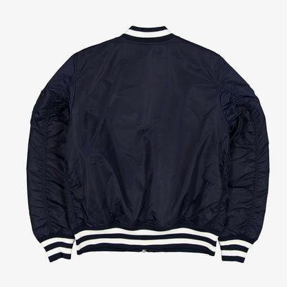 Alpha Industries X New Era Chicago Bears Ma-1 Bomber Erkek Lacivert Mont