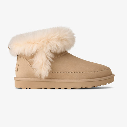 Ugg Classic Ultra Mini Chalet Kadın Bej Bot