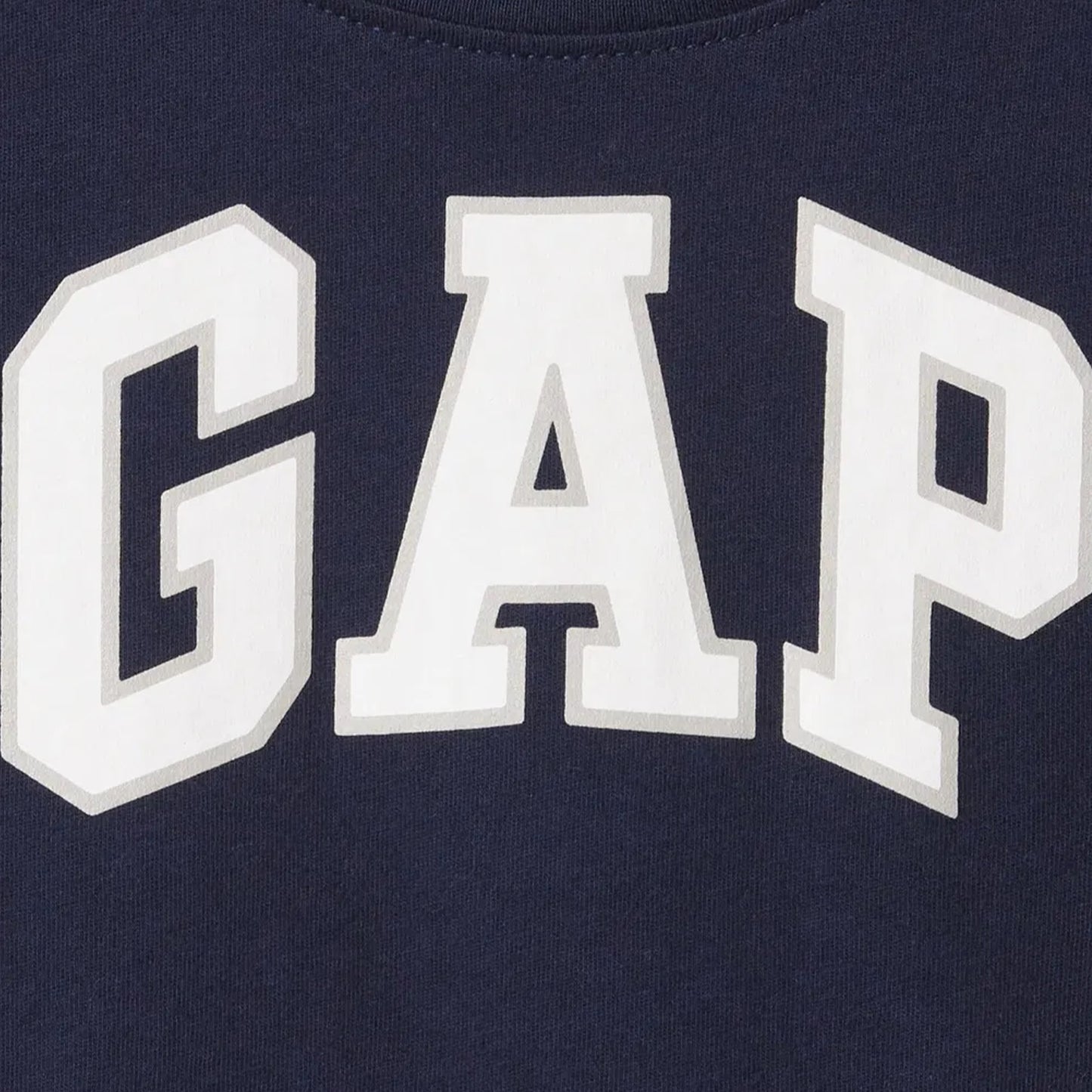 Gap V-bas Çocuk Gri T-shirt