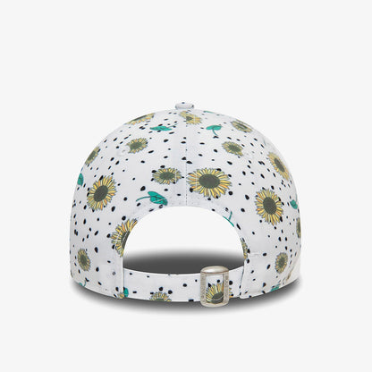 New Era Floral 9forty Beyaz Çocuk Şapka
