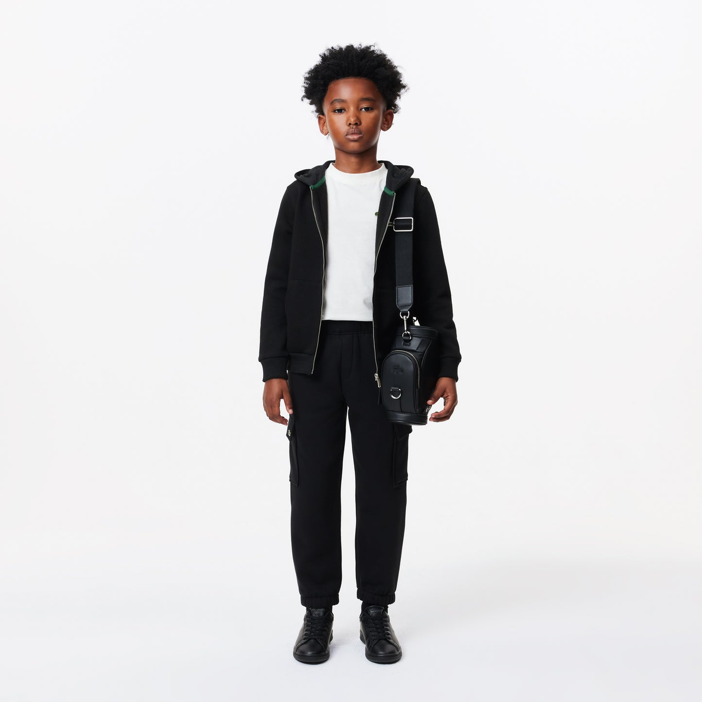 Lacoste Classic Çocuk Siyah Eşofman Altı