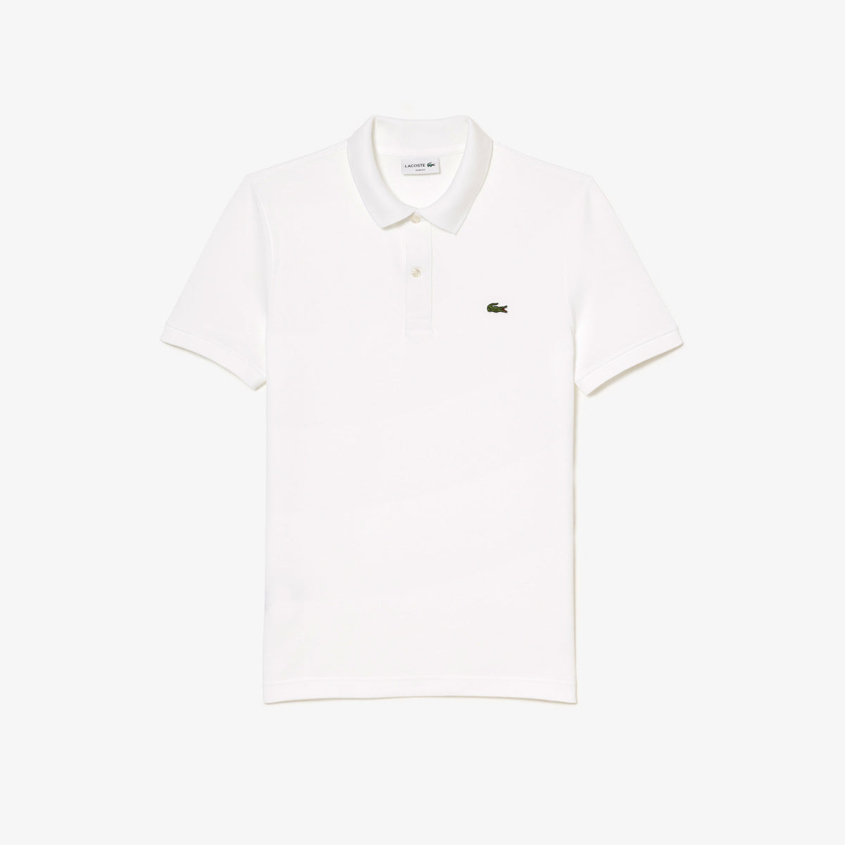 Lacoste L.12.12 Erkek Slim Fit Beyaz Polo