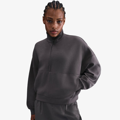 Nike 24.7 Impossiblysoft Kadın Gri Koşu Sweatshirt
