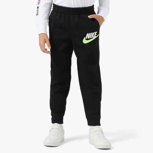Nike Club Chenille Çocuk Siyah Eşofman Altı