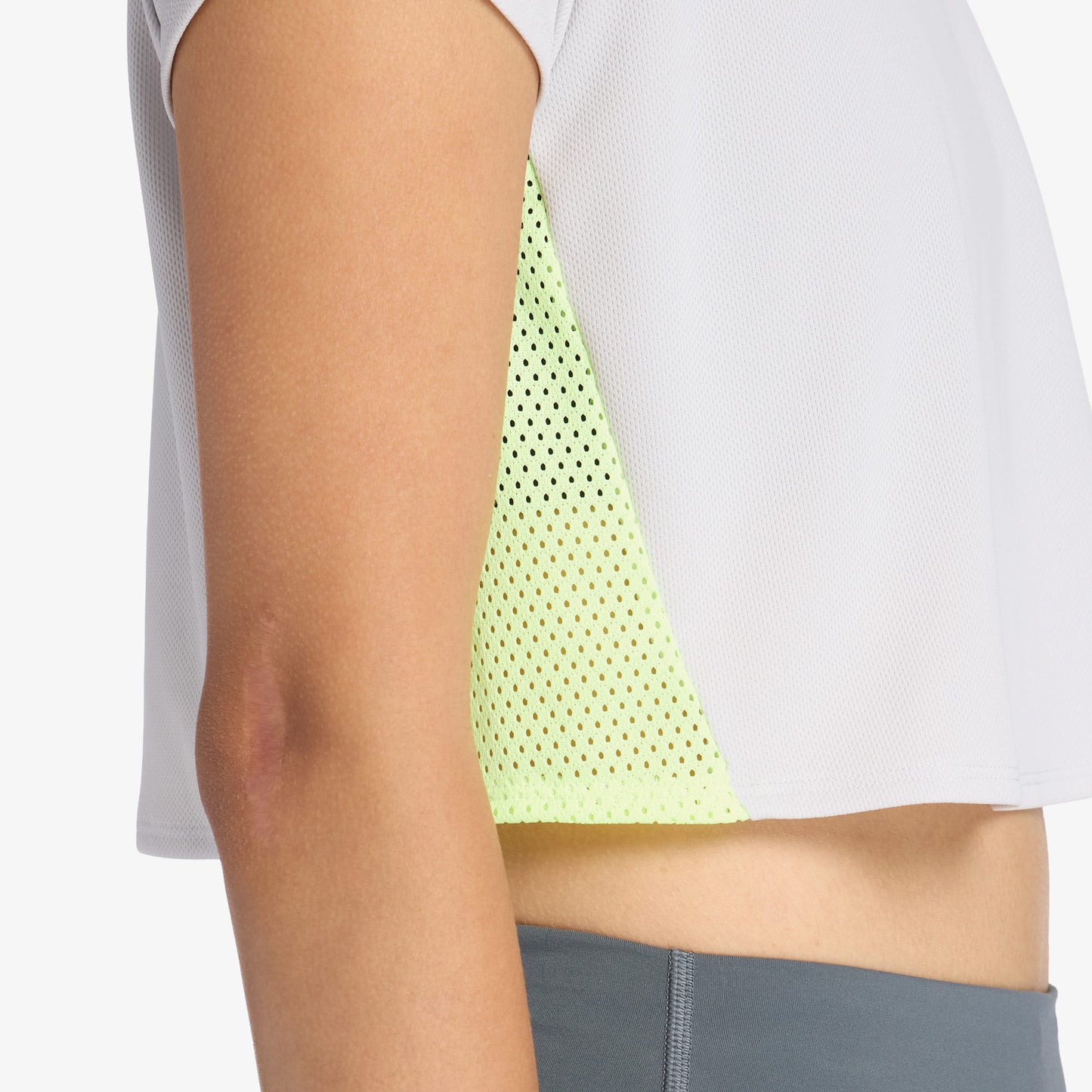 New Balance Fast Days Kadın Gri T-shirt