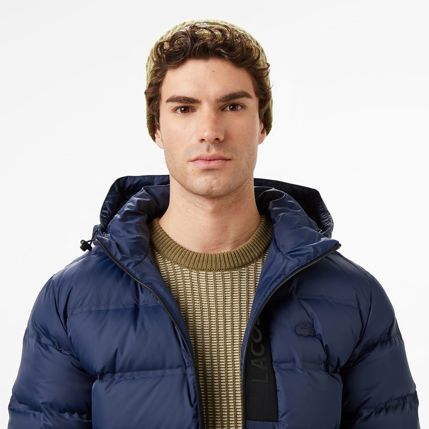 Lacoste Erkek Regular Fit Lacivert Mont
