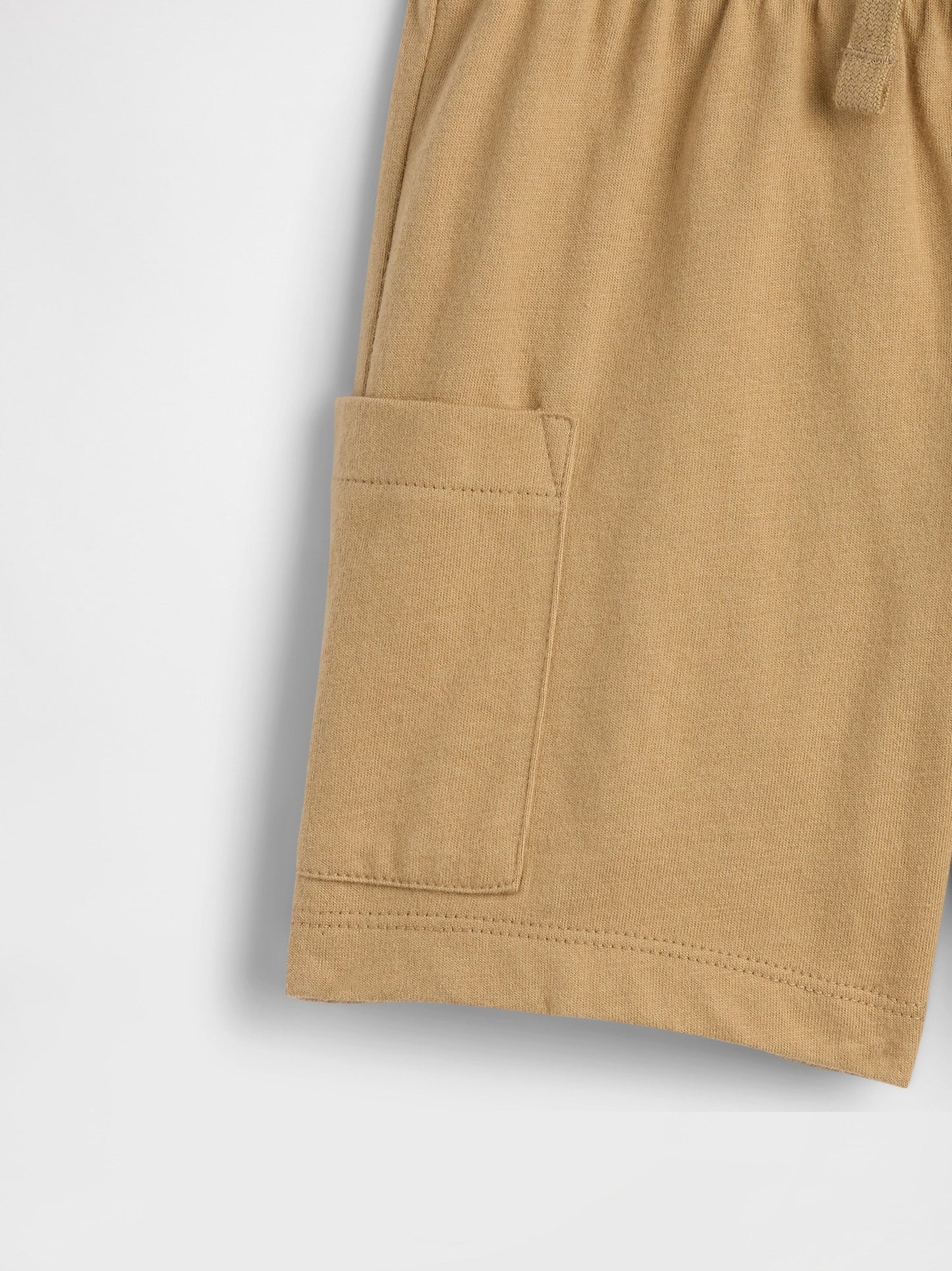 Açık Kahverengi Babygap Pull-on Jersey Kargo Şortları