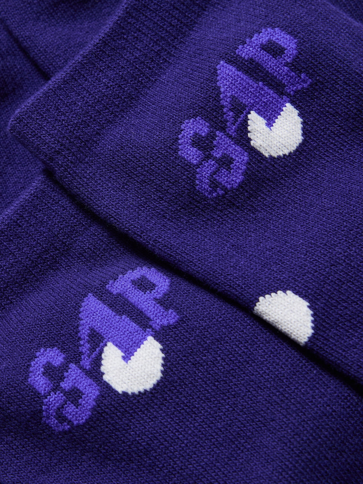 Koyu Mavi Gap × Awake Ny Logo Dotted Crew Çorap