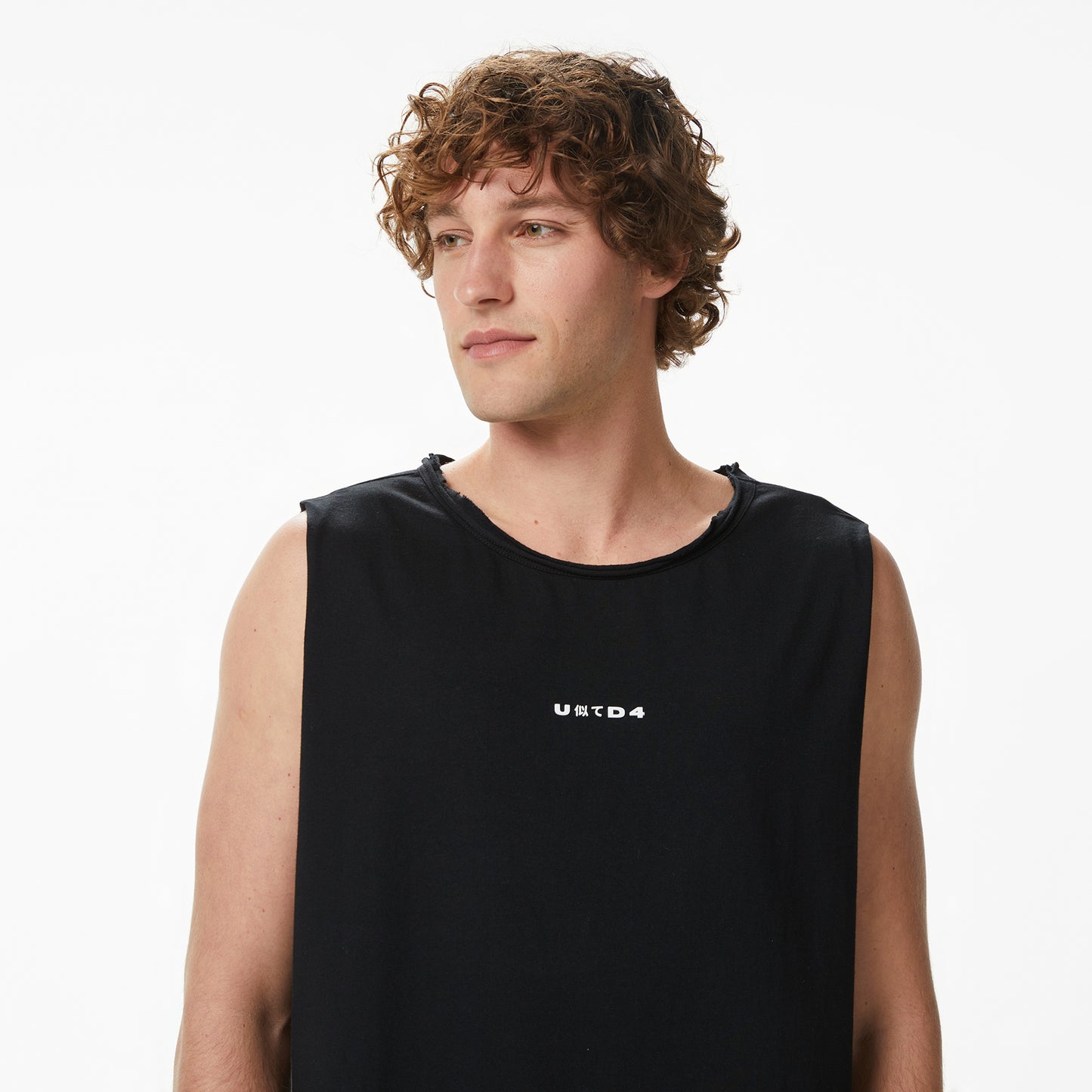 United4 Regular Fit Erkek Siyah T-shirt