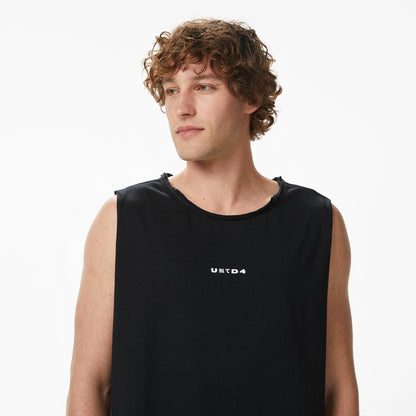 United4 Regular Fit Erkek Siyah T-shirt