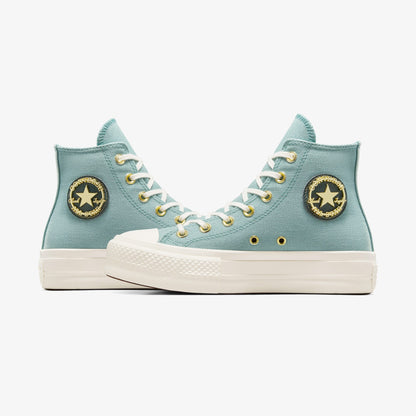 Converse Chuck Taylor All Star Lift Unisex Mavi Platform Sneaker