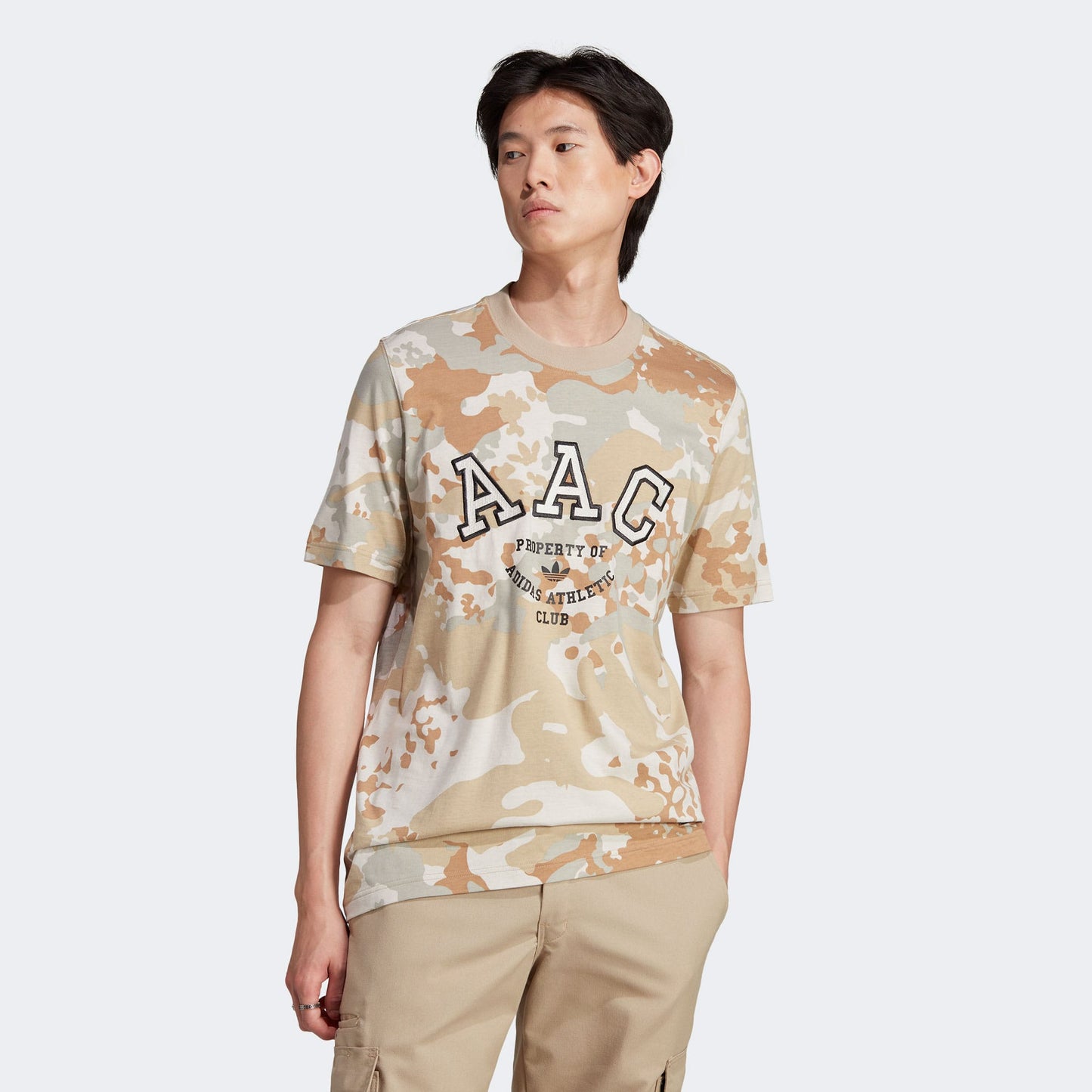 Adidas Aac X Camo Originals Erkek Krem T-shirt