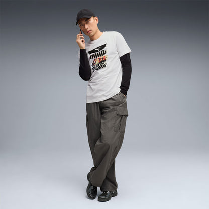 Puma Graphic Erkek Beyaz T-shirt