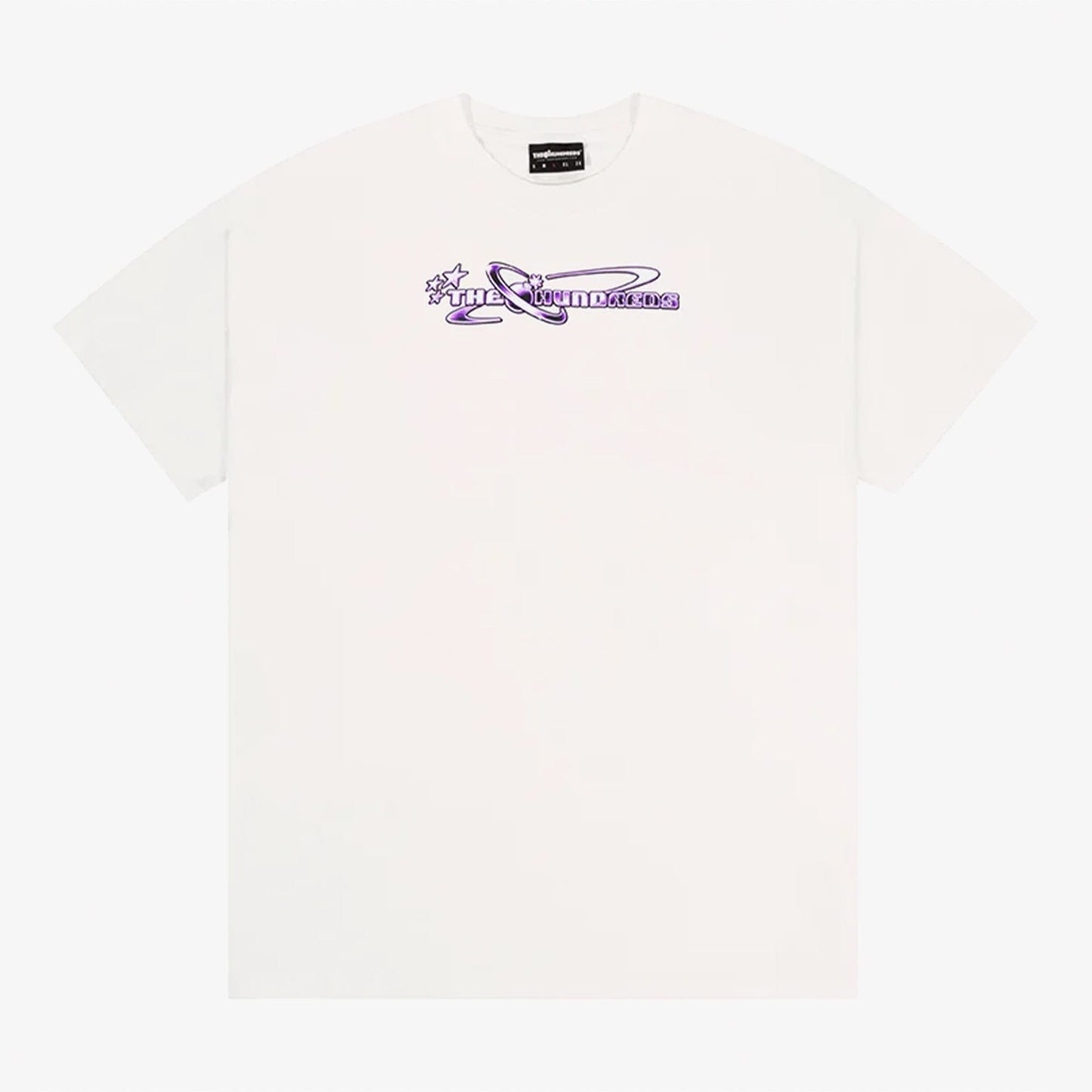 The Hundreds Y2k Bar Logo Erkek Beyaz T-shirt