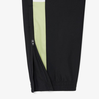 Lacoste Erkek Regular Fit Renk Bloklu Siyah Eşofman Takımı