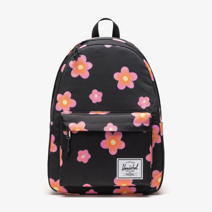 Herschel Classic Xl Pink Flowers Unisex Siyah Sırt Çantası