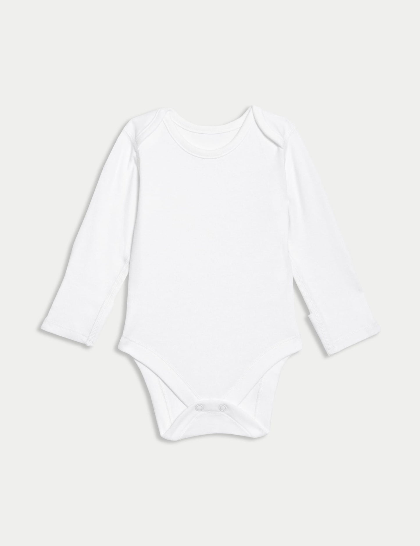 Saf Pamuklu 7'li Bodysuit Seti (0-3 Yaş)