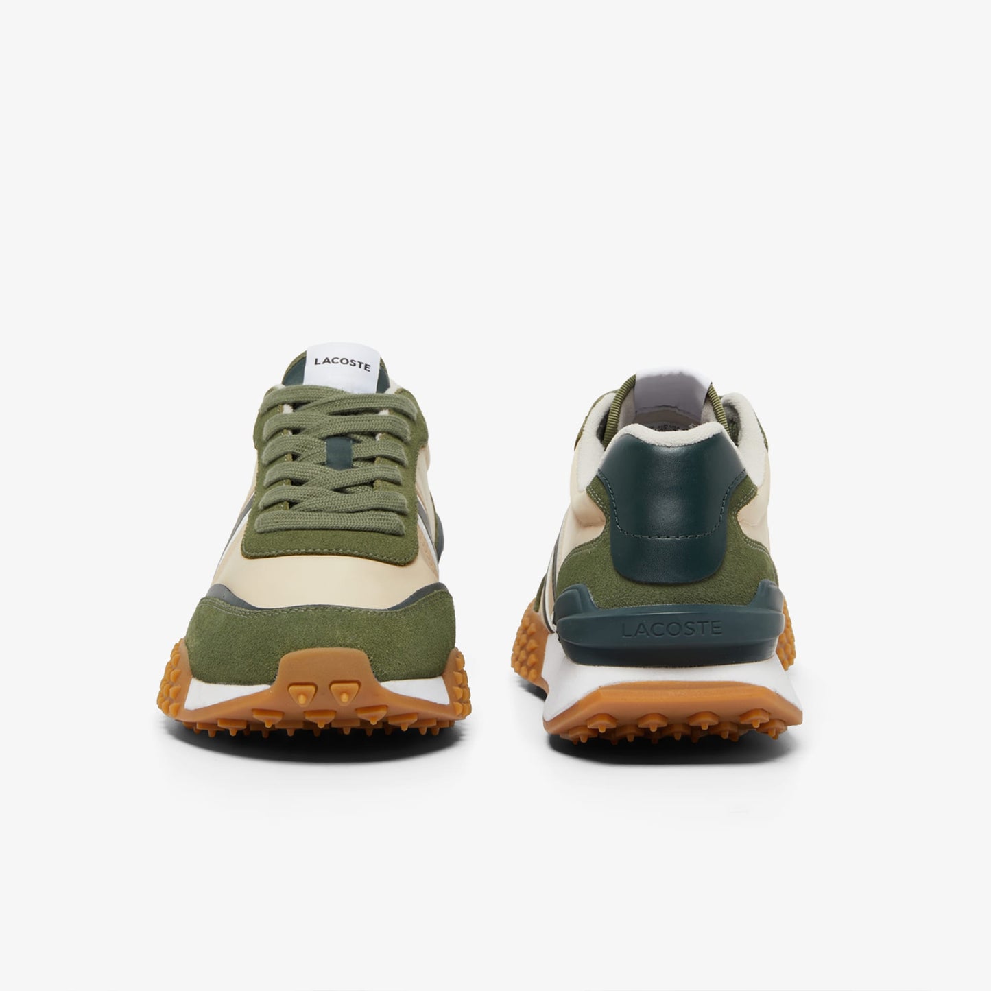 Lacoste L-spin Deluxe Erkek Haki/beyaz Sneaker
