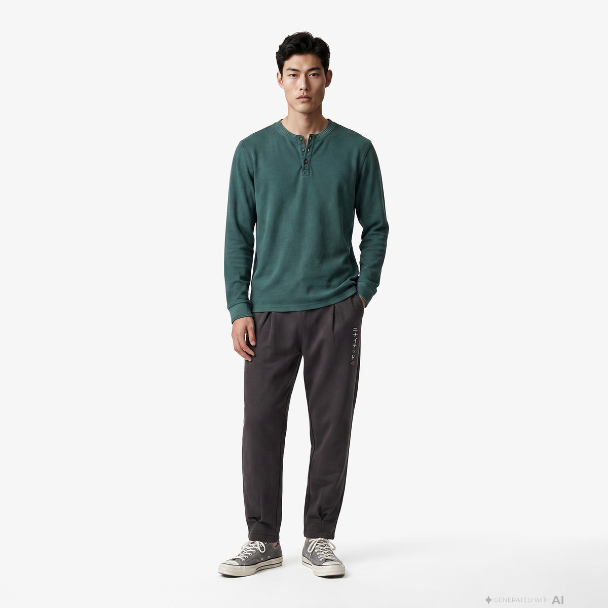 Unıted4 Regular Fit Erkek Yeşil T-shirt