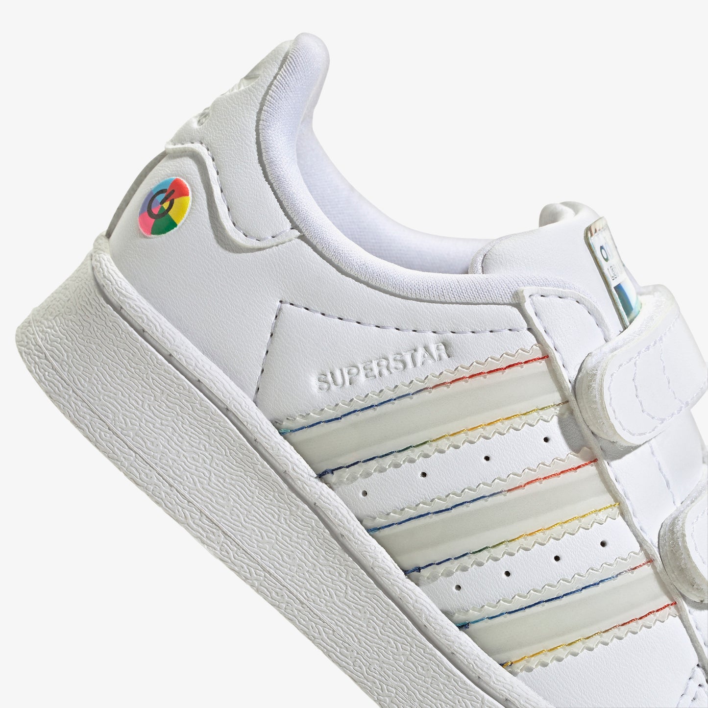 Adidas Superstar Led Lights Bebek Beyaz Spor Ayakkabı