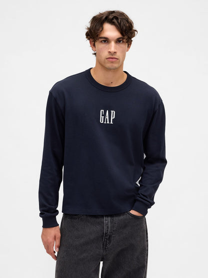Lacivert Gap Logo T-shirt