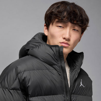 Jordan Brooklyn Puffer Erkek Siyah Mont