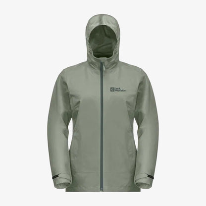 Jack Wolfskin Moonrise 3'ü 1 Arada Kadın Yeşil Outdoor Mont